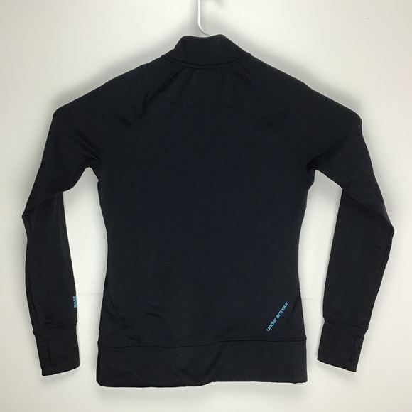 Under Armour ColdGear Base 2.0 long sleeve quarter zip pullover L - Picture 13 of 13